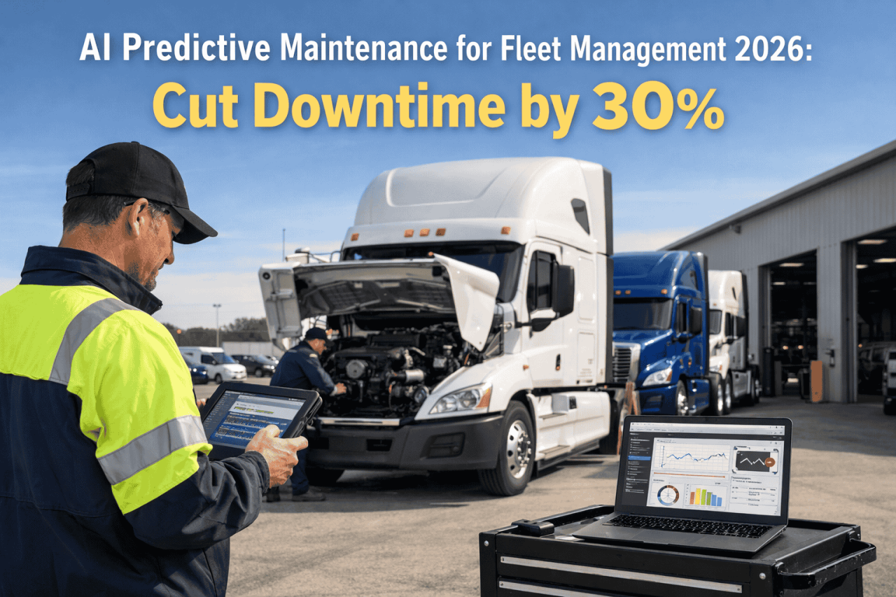 AI Predictive Maintenance for Fleet Management 2026: Cut Downtime by 30%